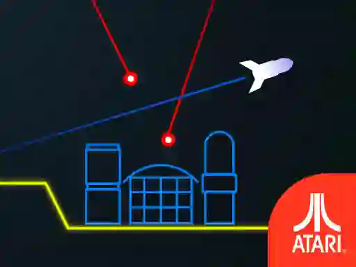 Гульня Atari Missile Command онлайн