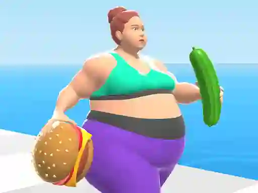 Гульня Fat 2 Fit онлайн