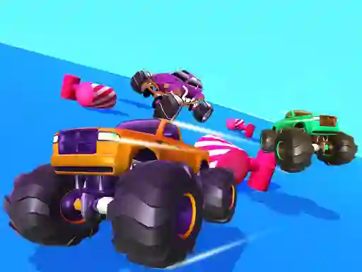 Гульня Fall Cars Ultimate Knockout Race онлайн
