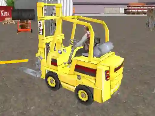 Гульня Driving Forklift Simulator онлайн
