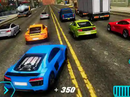 Гульня City traffic Racing онлайн