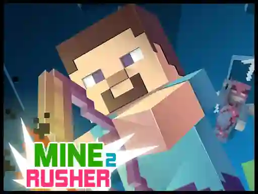Гульня Miner Rusher 2 онлайн