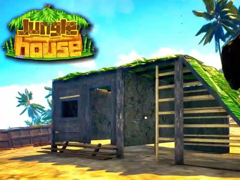 Гульня Leave the Jungle House онлайн