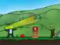 Гульня Zomblower онлайн