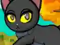 Гульня Purrfect Kitten Halloween онлайн