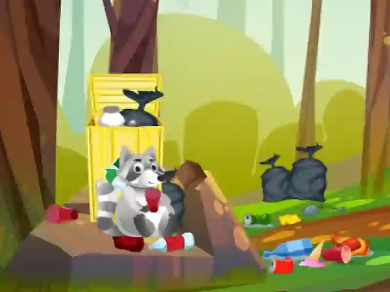 Гульня Foxy Eco Sort онлайн