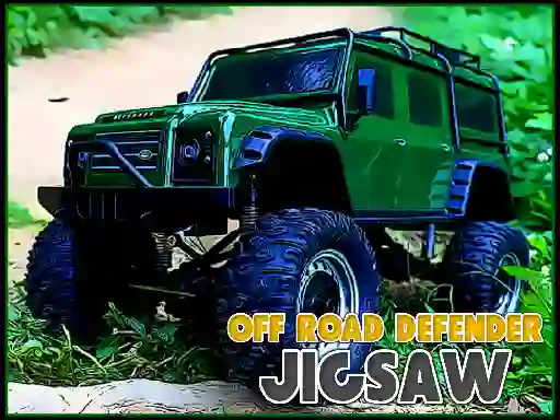 Гульня Off Road Defender Jigsaw онлайн