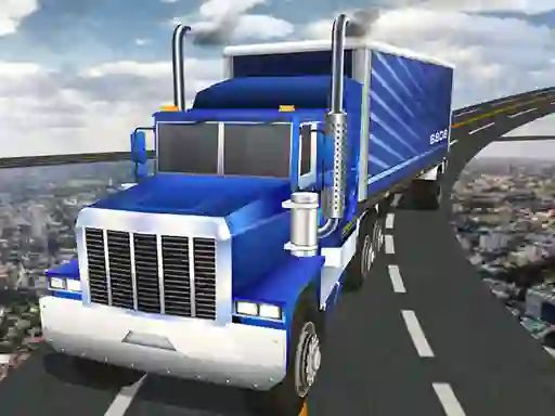 Гульня Impossible Truck Track Driving онлайн