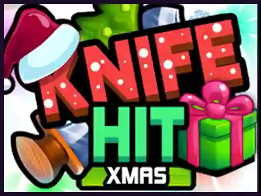 Гульня Knife Hit Xmas онлайн