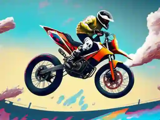 Гульня Bike Jump онлайн