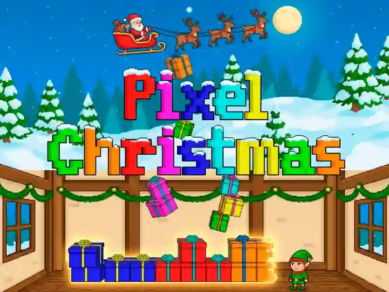 Гульня Pixel Christmas онлайн