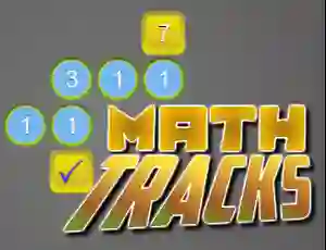 Гульня Math Tracks онлайн