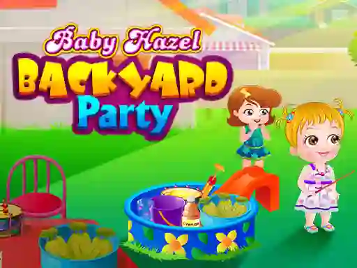 Гульня Baby Hazel Backyard Party онлайн