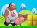 Гульня Pink Running Pig онлайн