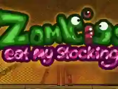 Гульня Zombies Eat My Stocking онлайн