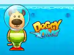 Гульня Doggy Dive онлайн