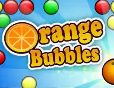 Гульня Orange Bubbles онлайн
