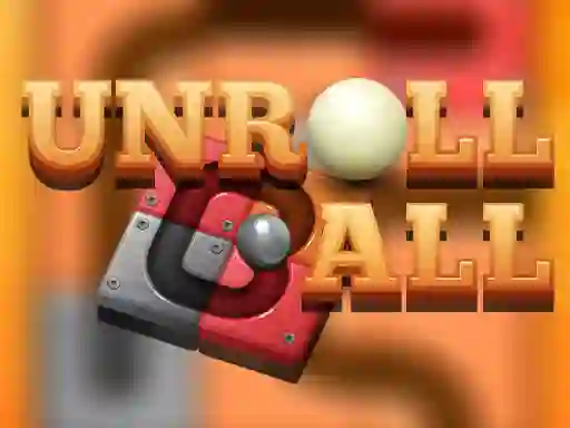 Гульня Unroll Ball онлайн
