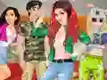 Гульня Princesses Chic House Party онлайн