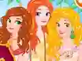 Гульня Princesses in Wonderland онлайн