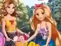 Гульня Princesses Bike Trip онлайн