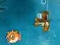 Гульня Donald Duck in Treasure Frenzy! онлайн