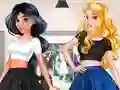 Гульня Princesses Open Art Gallery онлайн