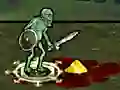 Гульня Zombie Knight онлайн