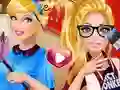 Гульня Cinderella And Barbie Teen Rivalry онлайн