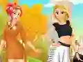 Гульня Princesses Street Fashion Shopping онлайн