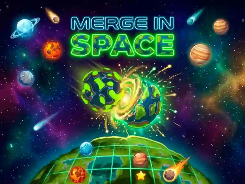 Гульня Merge in Space онлайн