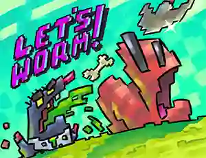 Гульня Let's Worm! онлайн