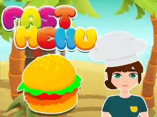 Гульня Fast Menu онлайн