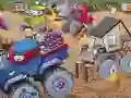 Гульня Nickelodeon destruction truck derby онлайн
