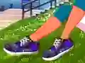 Гульня DIY Galaxy Shoes онлайн