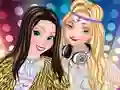 Гульня Anna and Elsa DJ's онлайн