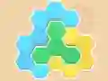 Гульня Paper Blocks Hexa онлайн