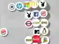 Гульня Famous Logo Mahjong онлайн