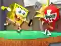 Гульня Nickelodeon Paper battle multiplayer онлайн