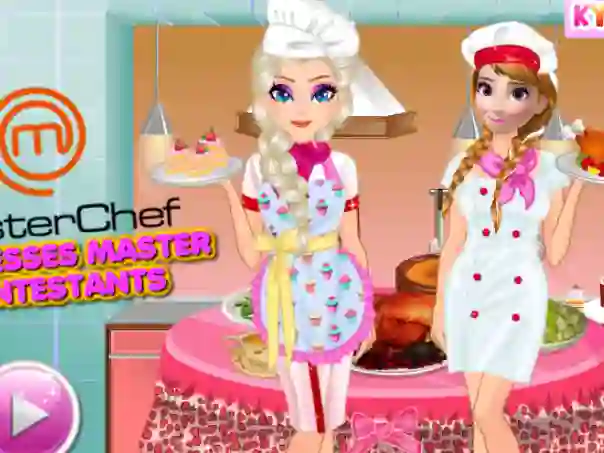 Гульня Princesses Masterchef Contestants онлайн