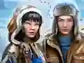 Гульня Frozen Tracks онлайн