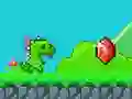 Гульня Super Jetpack Lizard онлайн