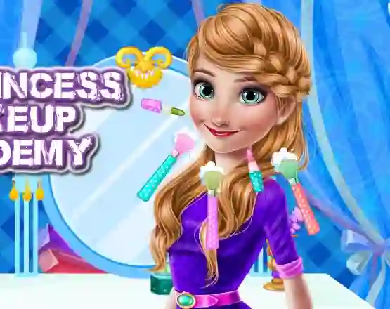 Гульня Ice Princess Make Up Academy онлайн