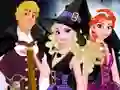 Гульня Frozen Team Halloween онлайн