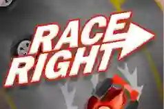 Гульня Race Right онлайн