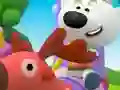 Гульня Mimi Mishki: Cloud on Attractions онлайн