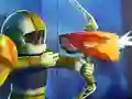 Гульня Nerf: Big Blasters Rampage Run онлайн