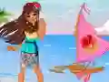 Гульня Princess Moana's Ship онлайн