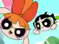 Гульня Powerpuff Girls: Smashing Bots онлайн