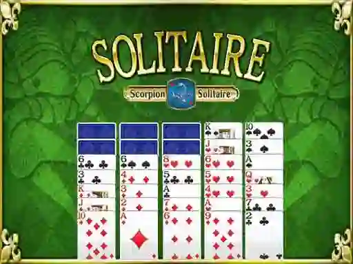 Гульня Scorpion Solitaire онлайн